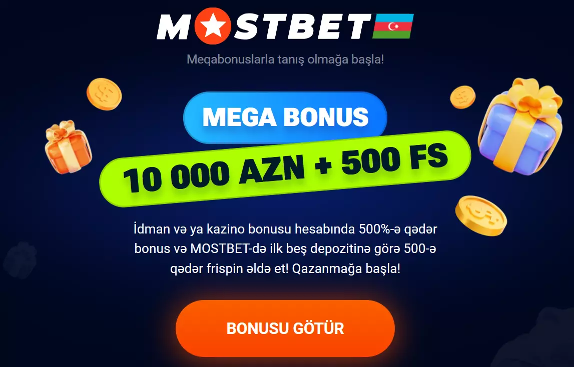 Casino Mostbet bonusu